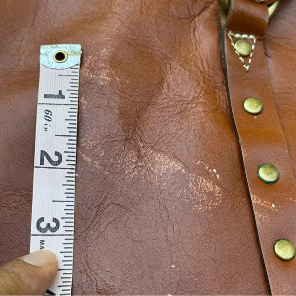 Patricia Nash Brown Leather Tote Bag - Image 6