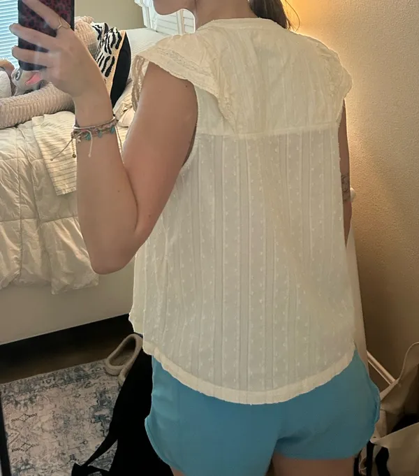 Dear John Cream Blouse - Image 5