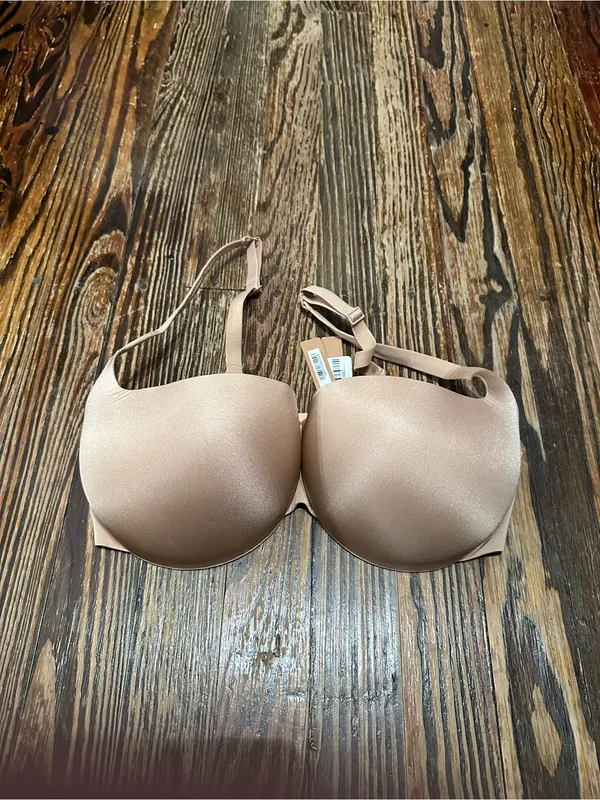 SKIMS NWT Ultimate Push up BALCONETTE bra 36DD Clay - Image 2