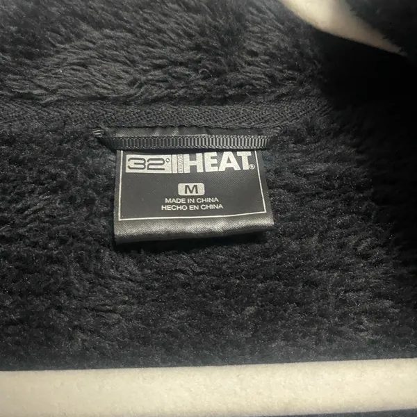 32 Degrees Black Fleece Jacket - Image 5