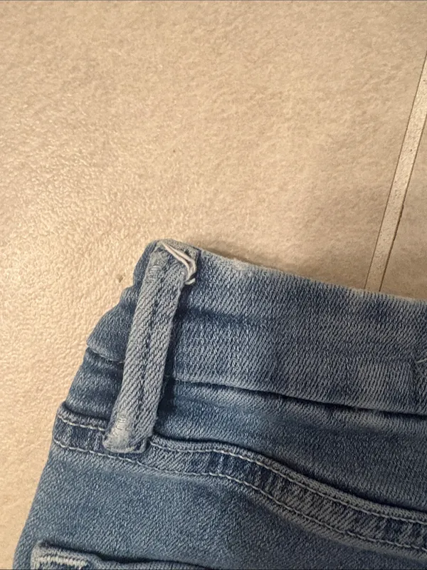 Frame Denim Blue Flare Wide-Leg Jeans - Image 9