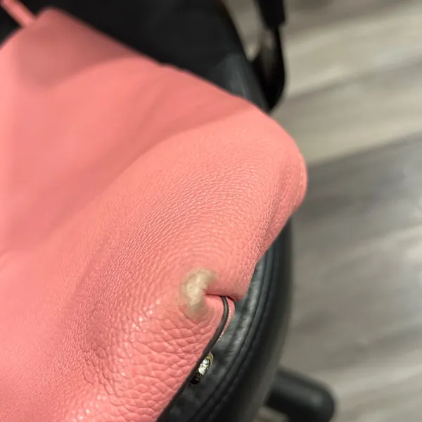 Pink Kate Spade Tote Bag with Pink Lining zip closure - Image 11