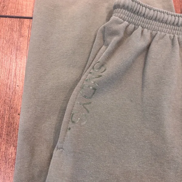 SNDYS Lounge Luxe Sweatpants Khaki Green Drawstring Active Wear Revolve Womens 6 - Image 5