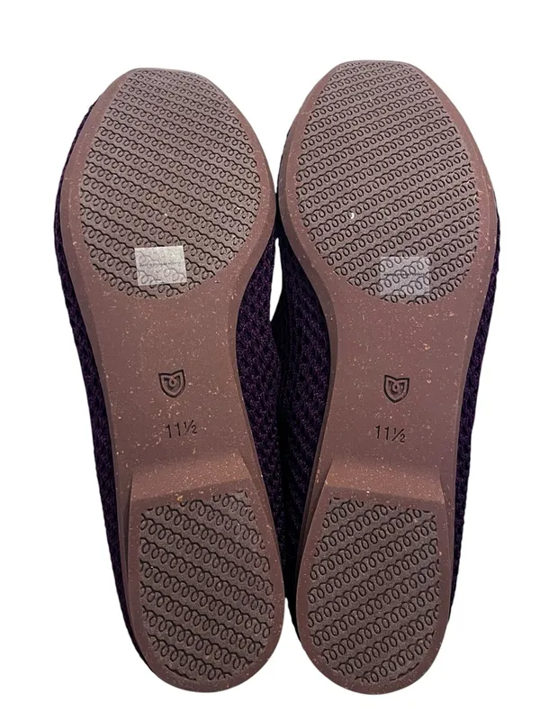Rothy's Women's The Max Square Plum Mesh Flats Size 11.5 NWOT‎ - Image 2