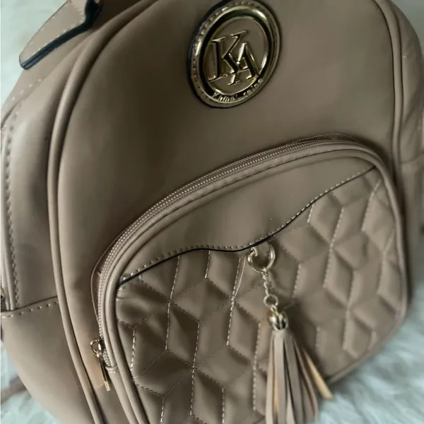 Women's Tan Backpack - Image 2