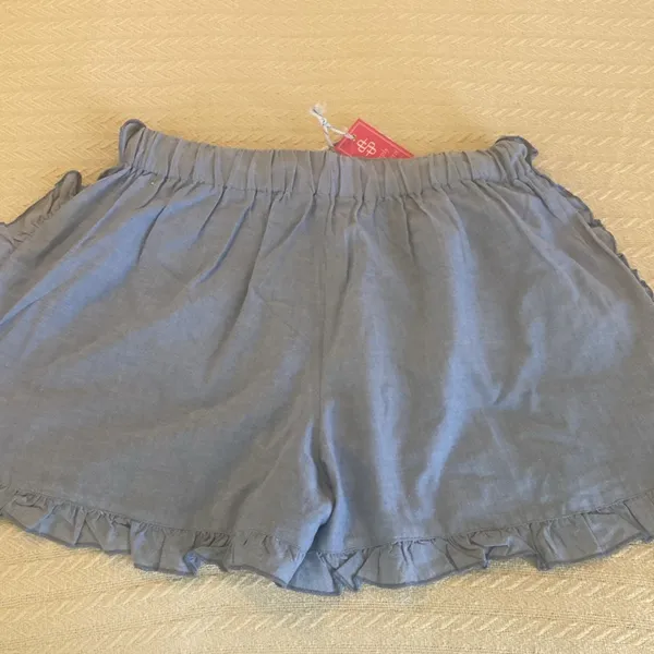 NWT Simply Southern blue ruffle shorts M - Image 8
