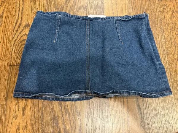 Denim Mini Skirt American Eagle Stretch - Image 2