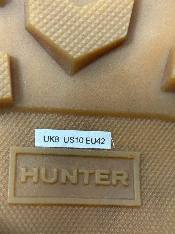 Hunter Boots Women’s 10 White Canvas Desert Commando Hiking Lug Sole EUC - Image 10