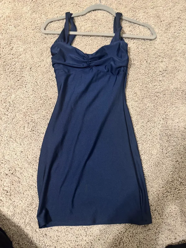 Windsor Navy Blue Dress Mini - Image 2