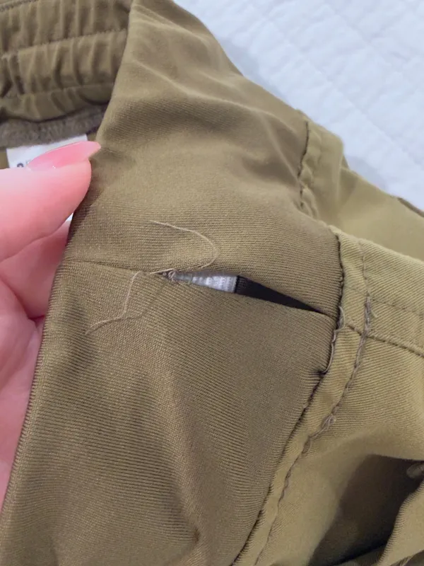 Women’s FIGS Martini Olive Yola HR Scrub Pants - Image 4