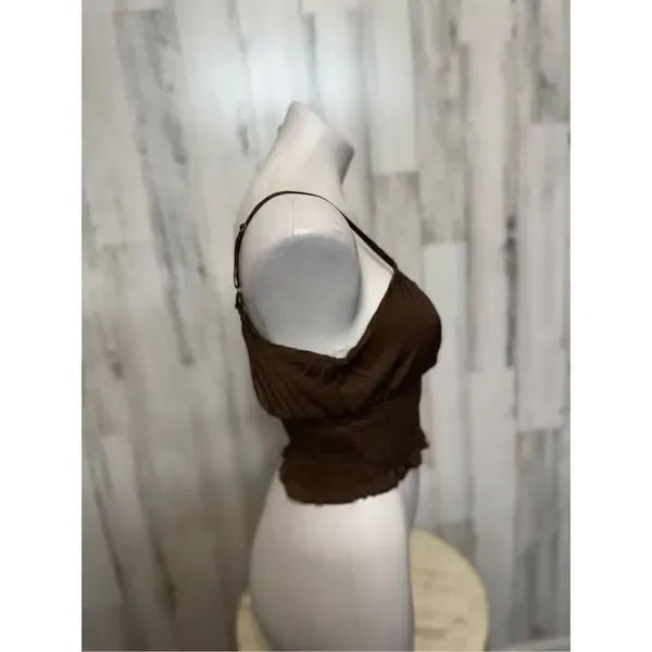 Active USA brown crop top - Image 5