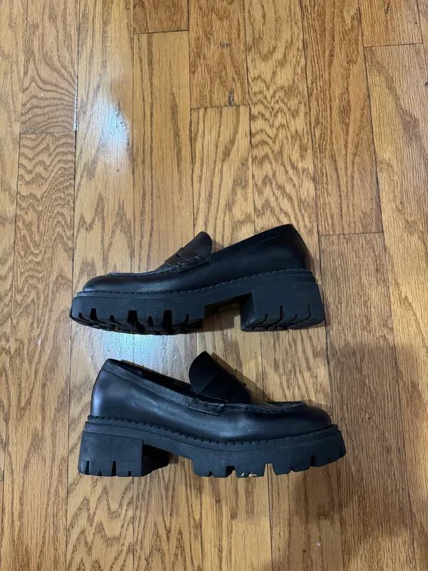 Free People Lyra Lug Sole Loafers - Image 3