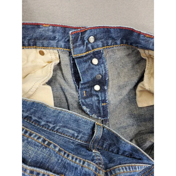 Vintage Abercrombie & Fitch Jeans Women 8 Flare Low Rise Bootcut Pocket 90s‎ Y2K - Image 3