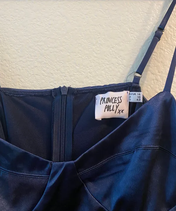 Princess Polly Navy Blue Body Suit - Image 2