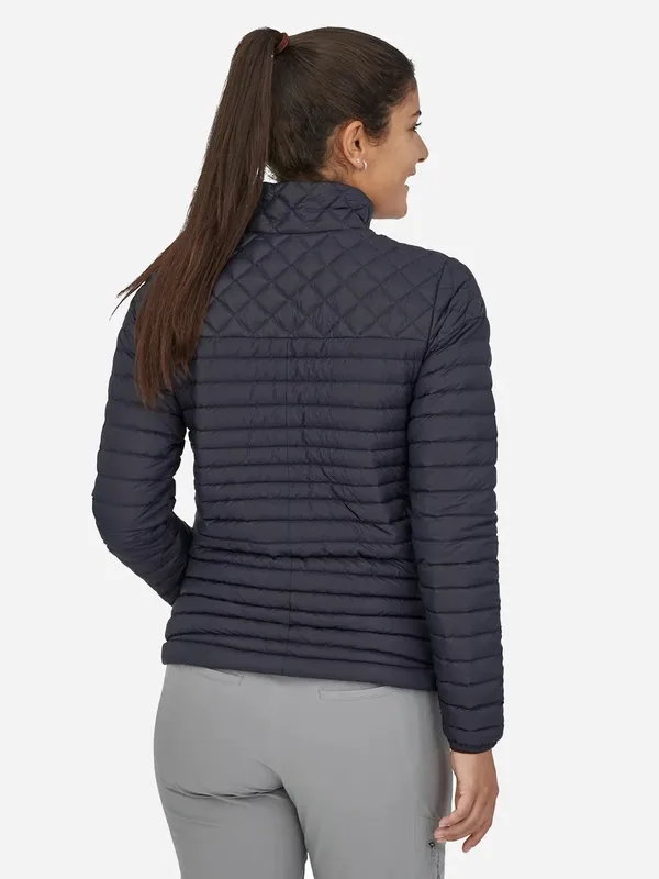 NWT Patagonia AlpLight Down Jacket Smolder Blue Women’s Size XS 800 Fill - Image 2