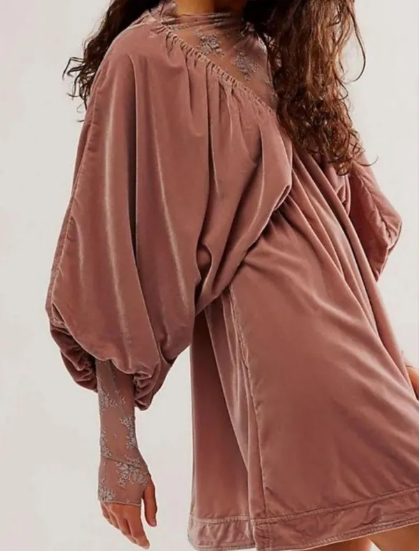 - Free people Portia velvet mini dress - Image 3