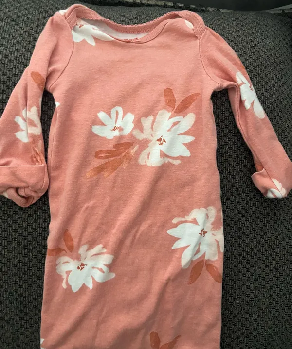 Baby night gown Pink Size newborn - Image 3