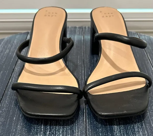 A New Day Double Strap Heels - Image 3
