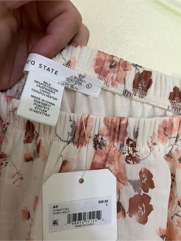 NEW Altar’d State Floral Evara Tiered Midi Skirt Size Large NWT - Image 7