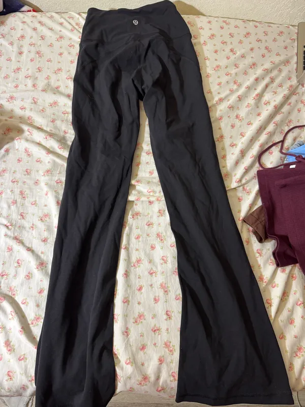 ultra high rise lululemon groove pants black - Image 2