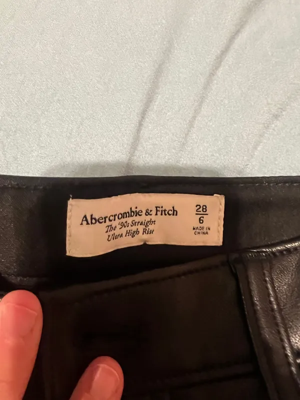 Abercrombie Leather Pants - Image 4