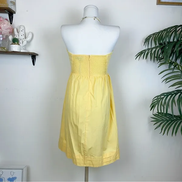 Lusana Freddie Pintuck Mini Dress in Honeycomb NWT Women Dress Size Small - Image 6