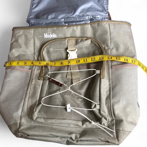 Modelo 40-Can Backpack Cooler Insulated Beige NEW no tags. Measurement in pics - Image 6