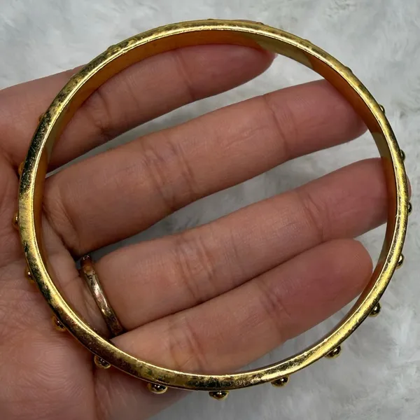 kate spade New York Gold Spade Bangle Bracelet - Image 4