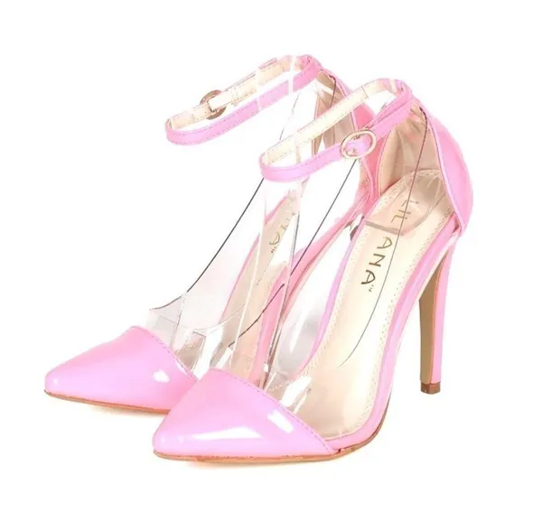 𝅺 Pointy Toe Pink Heels - Image 4