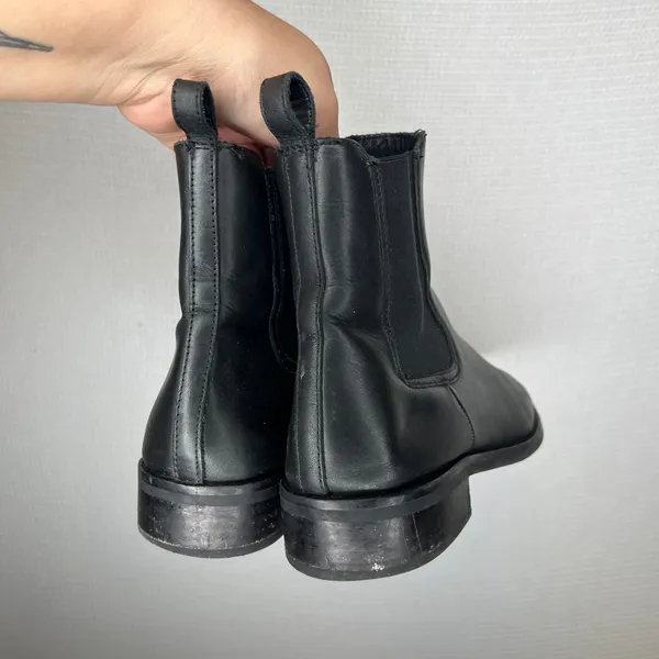 Thursday Boot Co Duchess Black Leather Chelsea Ankle Boots Womens 11 - Image 4