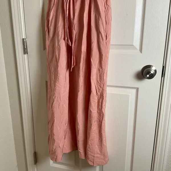 A New Day Women’s Cami Maxi Dress Keyhole Back Side Pockets XS - Image 9