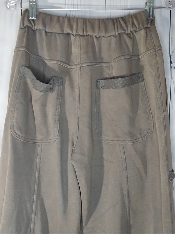POL Mineral Wash Boho Cargo Oversized Boho Casual Grunge Streetwear Sweatpants - Image 8