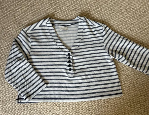 Urban Outfitters Striped Long Sleeve Top - Image 3