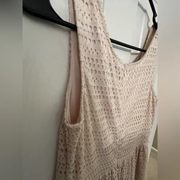 Cute Spring Dress Tan - Image 7
