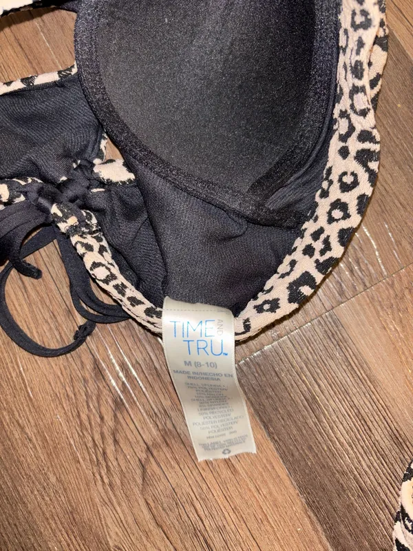 Cheetah high waisted bikini - Image 3