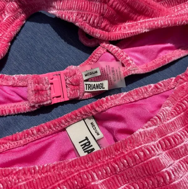 Triangl velvet bikini - Image 2