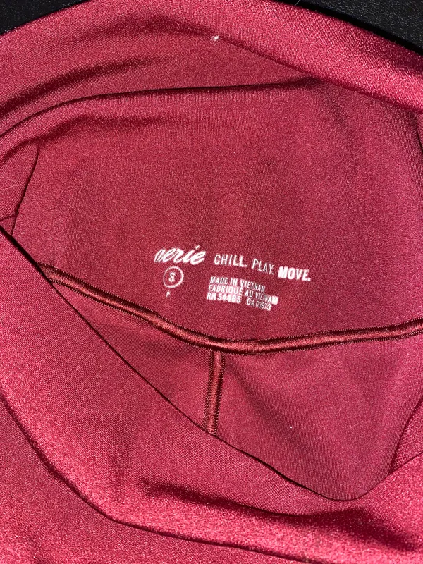 Aerie Red Leggings - Image 4