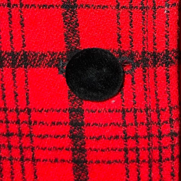 Awesome Vintage 1980s Velvet Trim Pendleton Plaid Wool Blazer! - Image 4