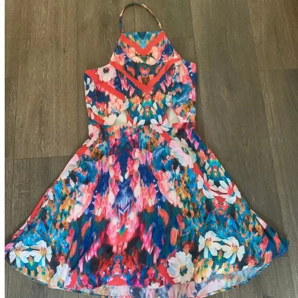 NBD x the Naven Twins Sahara High‎ Neck Halter Dress Size Small - Image 5
