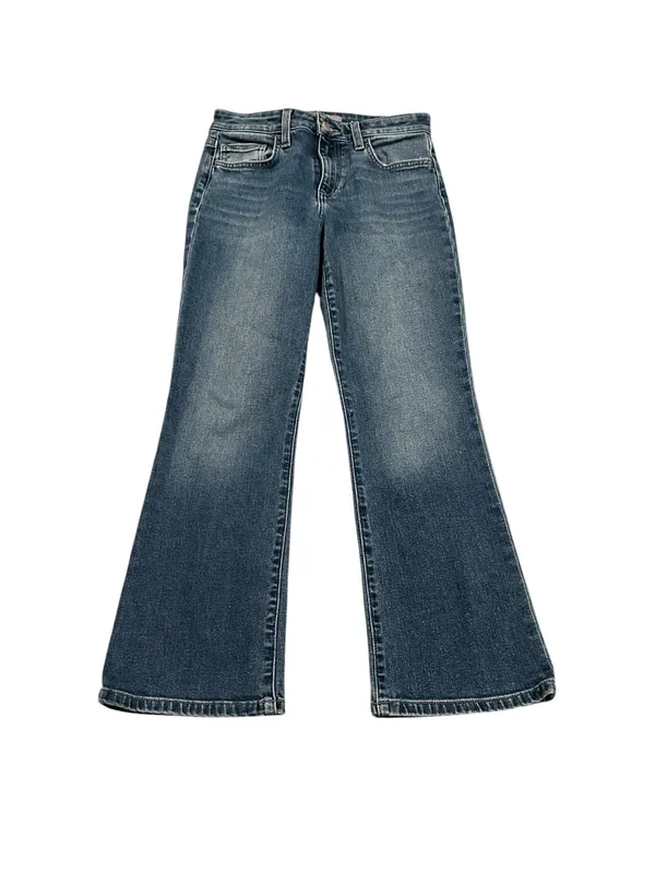 JOE'S Jeans Mid-Rise Tulip Crop Boot Cut Jean - Image 3