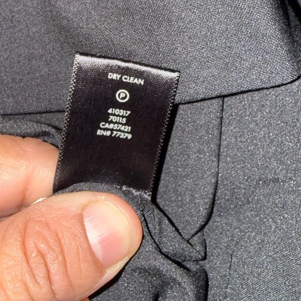 Ann Taylor Black Wool Blend Blazer Jacket Size 8 Petite Office Work Career New‎ - Image 10