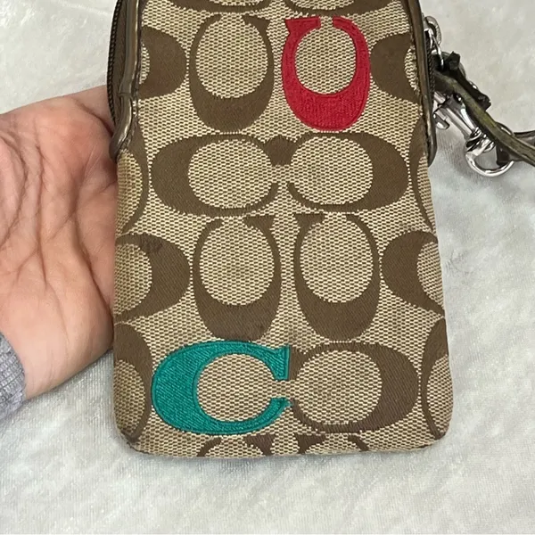 coach wristlet wallet coin purse - Image 10
