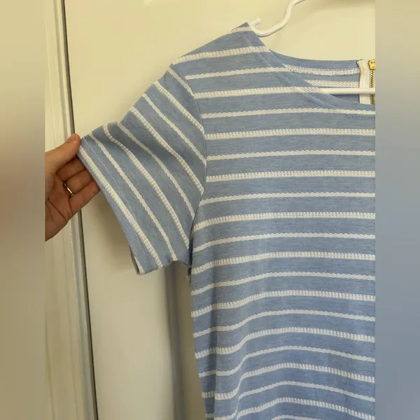 STS sail to sable blue and white striped dress - Image 3