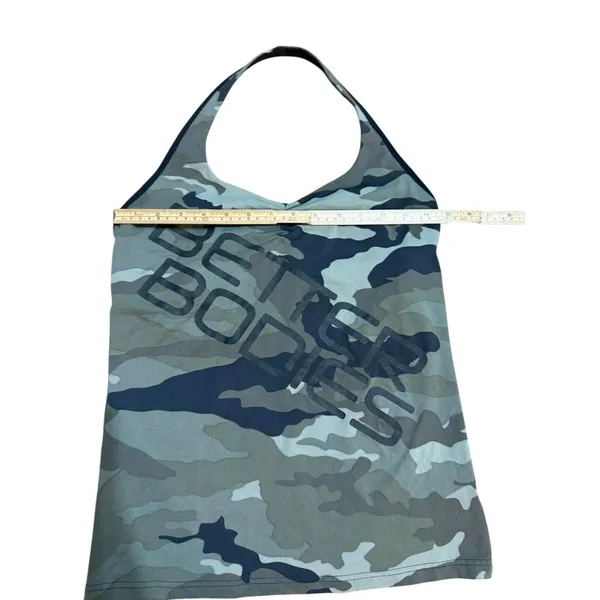 Better Bodies Women’s Camo Halter Athletic Tank‎ Top Gym Fitness Activewear L - Image 5