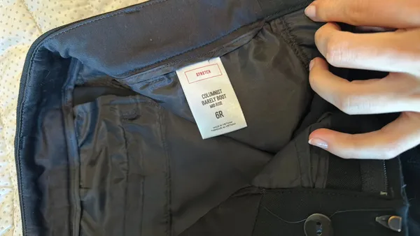 Express Dress Pants Black Columnist Barely Boot Mid-Rise - Image 5