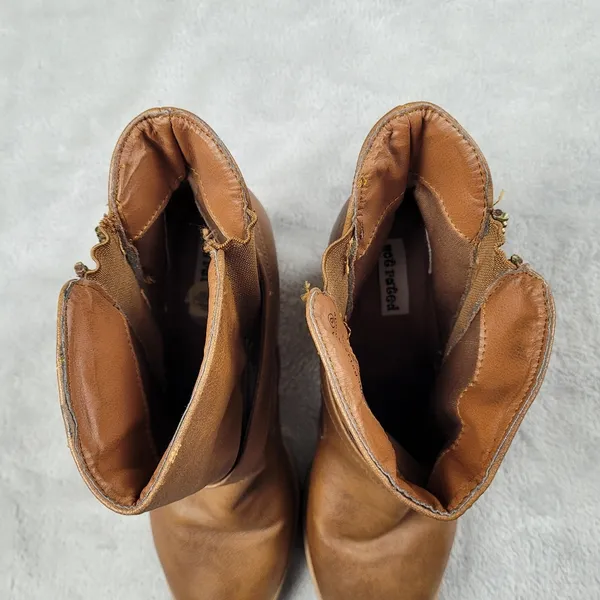 Not Rated Women's Ankle Boots Brown Pull On Buckle Size 9 - Image 10