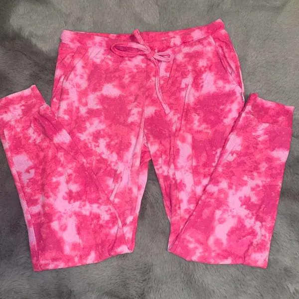 Juicy Couture Sweatpants Pink Tie Dye - Image 2