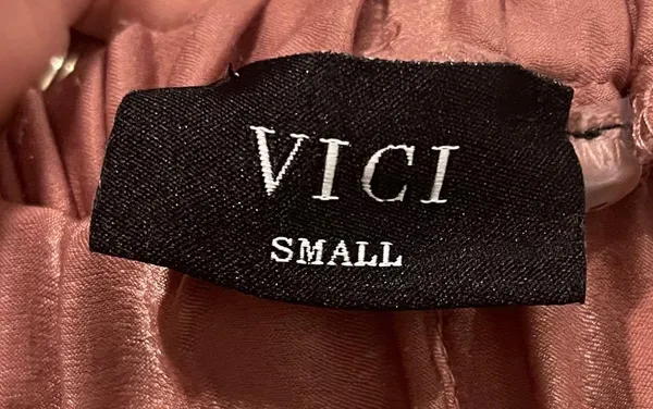 VICI Dusty Pink Pleated Accordion Skirt - Image 2