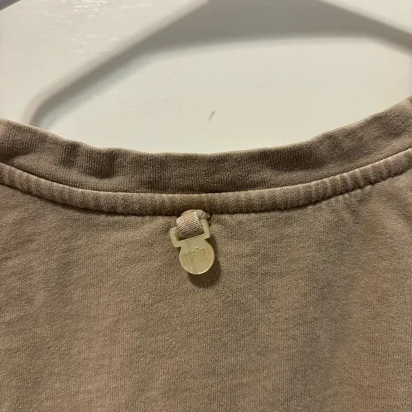 Anthropologie Malai Earth Brown Oversized Tee - Image 4