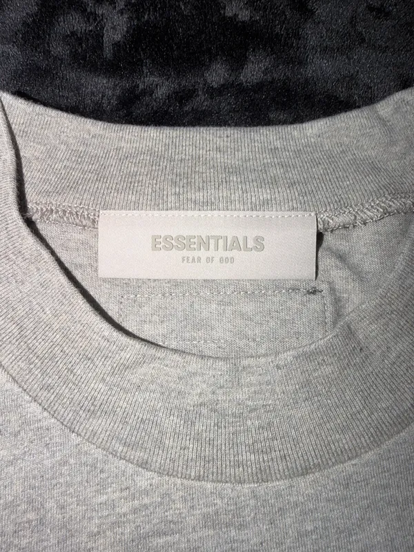 Fear of God Essentials Dark Oatmeal Tshirt - Image 4